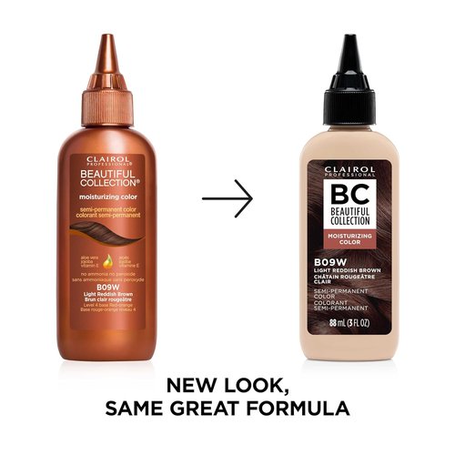 Clairol Professional Beautiful Collection Semi-Permanent Hair Color - Zero Damage Formula for All Textures