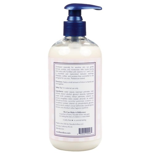 Noodle & Boo Wholesome Hand Lotion - Nourishing Formula for Soft Skin | 12 Fl Oz
