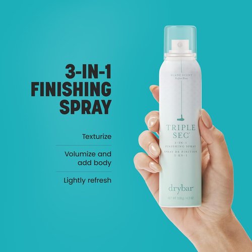 Drybar Triple Sec 3-in-1 Finishing Spray - Adds Texture & Refreshes Hair for Fuller Styles, All Hair Types