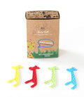 Kids Dental Floss Picks Without Fluoride, Natural Strawberry Flavor. Fun & Colorful Animal Shape Will Make Any Little one Floss. Part Biodegradable & Eco-Friendly. Prevent Tooth Decay & Gum Disease.