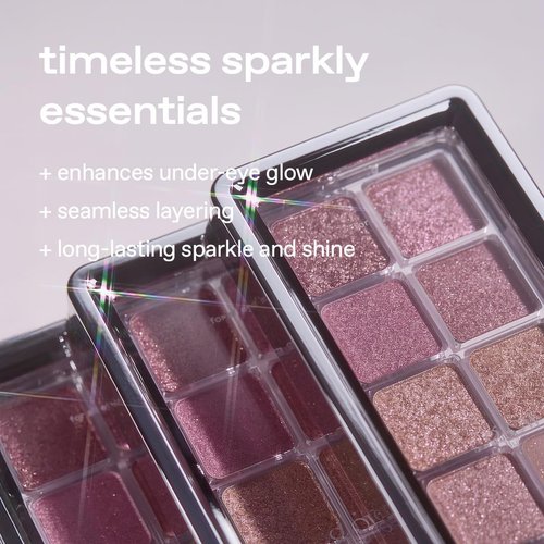Glow Anime Eyeshadow Palette - 12-Color High-Pigment Multi-Finish | Blendable Matte, Shimmer, Metallic | 0.33 oz