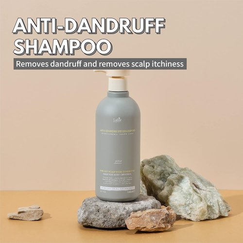 LA'DOR Anti-Dandruff Shampoo - Gently Cleanses Oily Scalp, Alleviates Itching | 16.9 fl. oz.