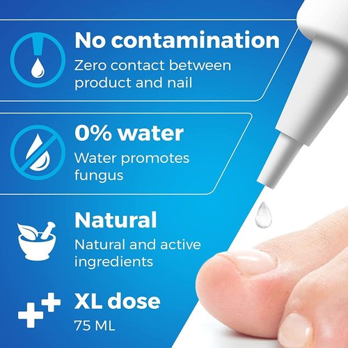 Fungi Nail Extra Strength Toenail Fungus Treatment - Nail Strengthener & Growth Formula | 2.54 Fl Oz