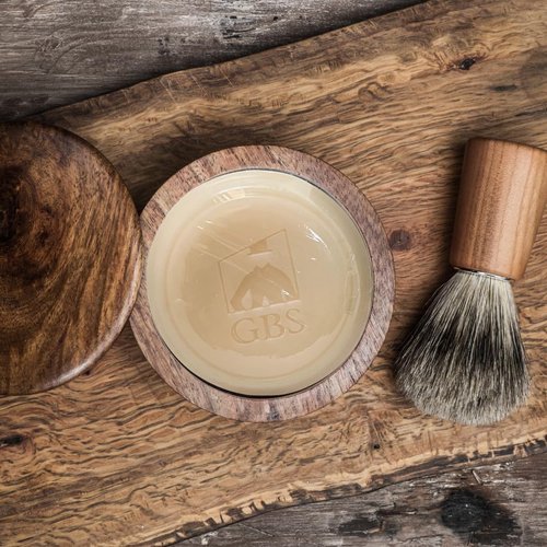GENTS Men's Shaving Soap All Natural Enriched with Shea Butter and Glycerin, 3-Ounce Each, Variety Pack Pack of 5