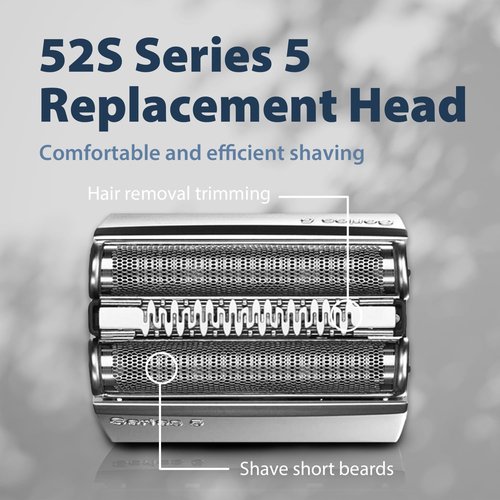 52S Series 5 Replacement Shaver Head - Compatible with Series 5 Razor Models | Fits S5 5190cc, 5090, 5020