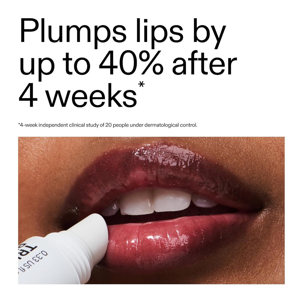 The INKEY List Tripeptide Lip Balm - Clinically Proven Plumping & Hydrating, 10ml, Berry Tint