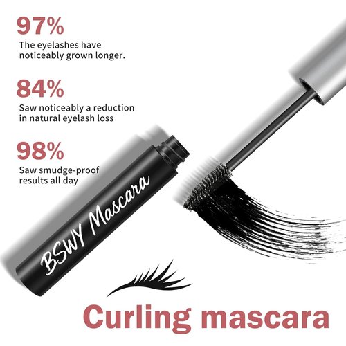 Essence Telescopic Tubing Mascara - Waterproof Formula for Sky High Lift & All-Day Wear, Gentle for Women 60+