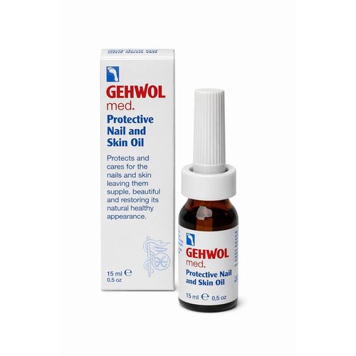 Gehwol Med Protective Nail & Skin Oil - Nourishing Formula for Unisex | 15 ml / 0.5 oz