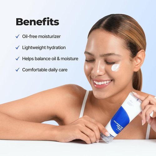 IsNtree Hyaluronic Acid Aqua Gel Cream - Lightweight Moisturizer for Oily to Combination Skin | 100ml