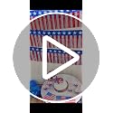 4 Pack 80 Feet Red White Blue Star Foil Fringe Garland - 4th of July Party Decorations - Variation 4