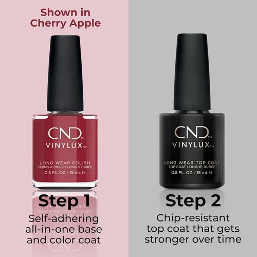 CND Vinylux Red Nail Polish - Gel-Like Shine & Chip Resistant Formula | 0.5 Fl Oz
