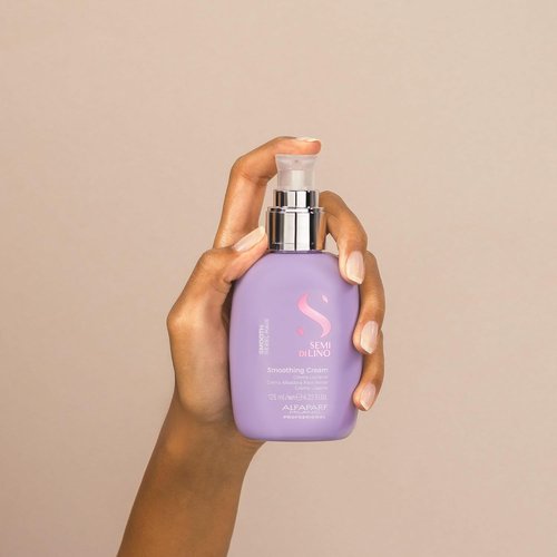 Alfaparf Milano Smoothing Cream - Frizz Control & Heat Protection - Hydrates & Straightens (4.23 fl. oz.)