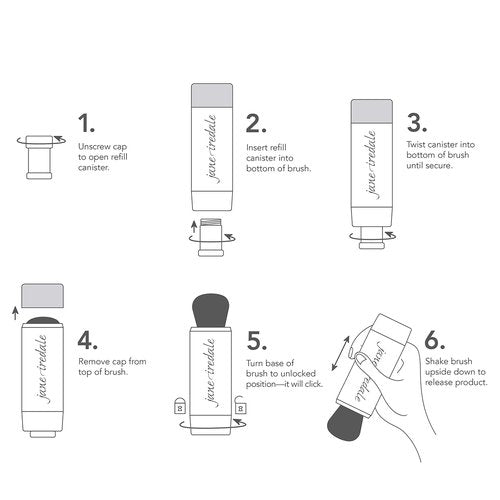 Jane Iredale Powder-Me SPF 30 Dry Sunscreen - Broad Spectrum Brush-On Sun Protection for Face & Body