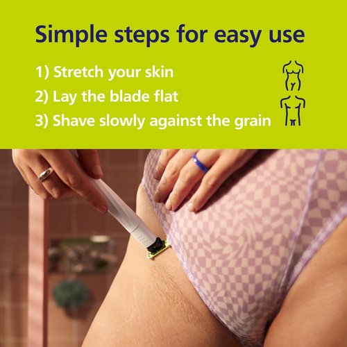 Philips Norelco OneBlade Intimate Grooming - Trim & Shave with Extra Skin Protection | Model QP1924/70