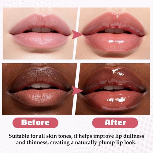 Skiennix Lip Plumper Oil - Long-Lasting Moisturization Serum for Dry Lips | 2PCS Set