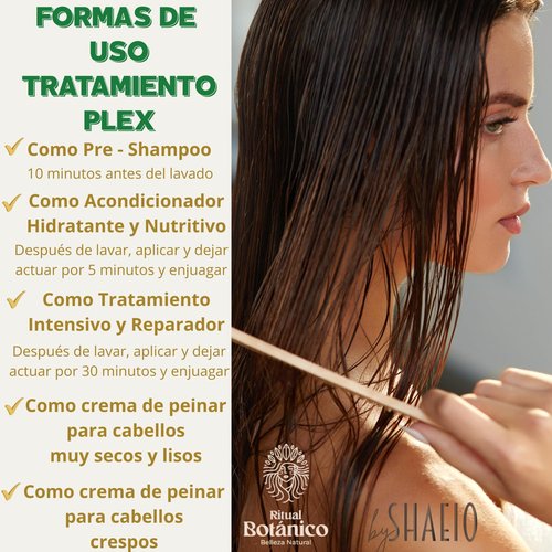 RITUALBOTANICO | S.O.S. Growth Accelerator Kit - Onion & Argan Shampoo + Intensive PLEX Treatment with Banana & Avocado - 100% Colombian