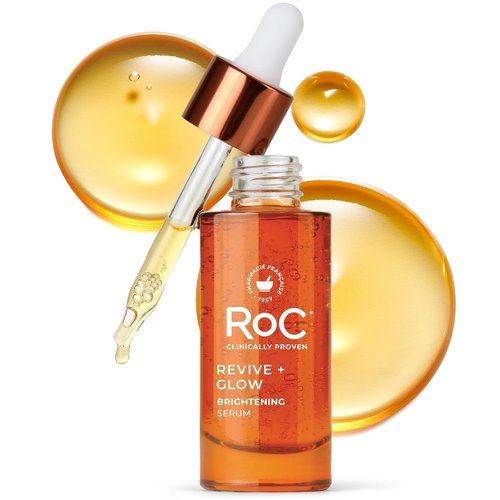RoC Multi Correxion Revive + Glow Vitamin C Serum - Daily Anti-Aging Treatment for Bright Skin, 1 Fl Oz