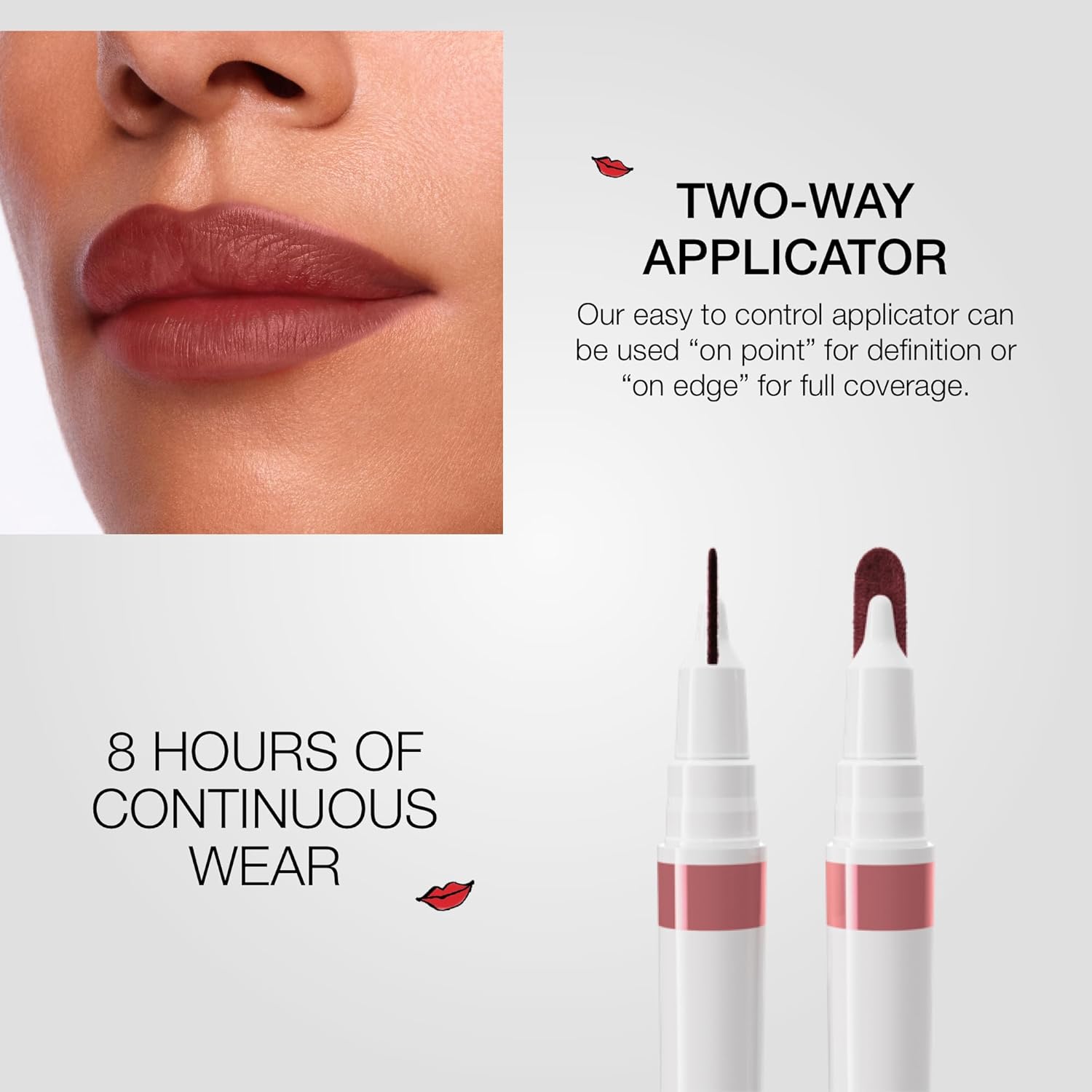 Stila Calligraphy Lip Stain - Long-Lasting, Moisturizing Tint | Lightweight, Sheer Buildable Color