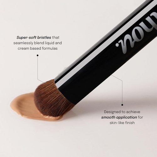 Thou Perfect Touch Blending Brush - Super-Soft Synthetic Bristles, Perfect for Blending Liquid, Cream or Flawless Makeup Application, Easy Blending, Face Make Up