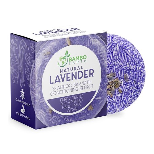 Skiennix Solid Shampoo Bar & Conditioner - 100% Organic Hair Soap with Natural Essential Oils | Lavender
