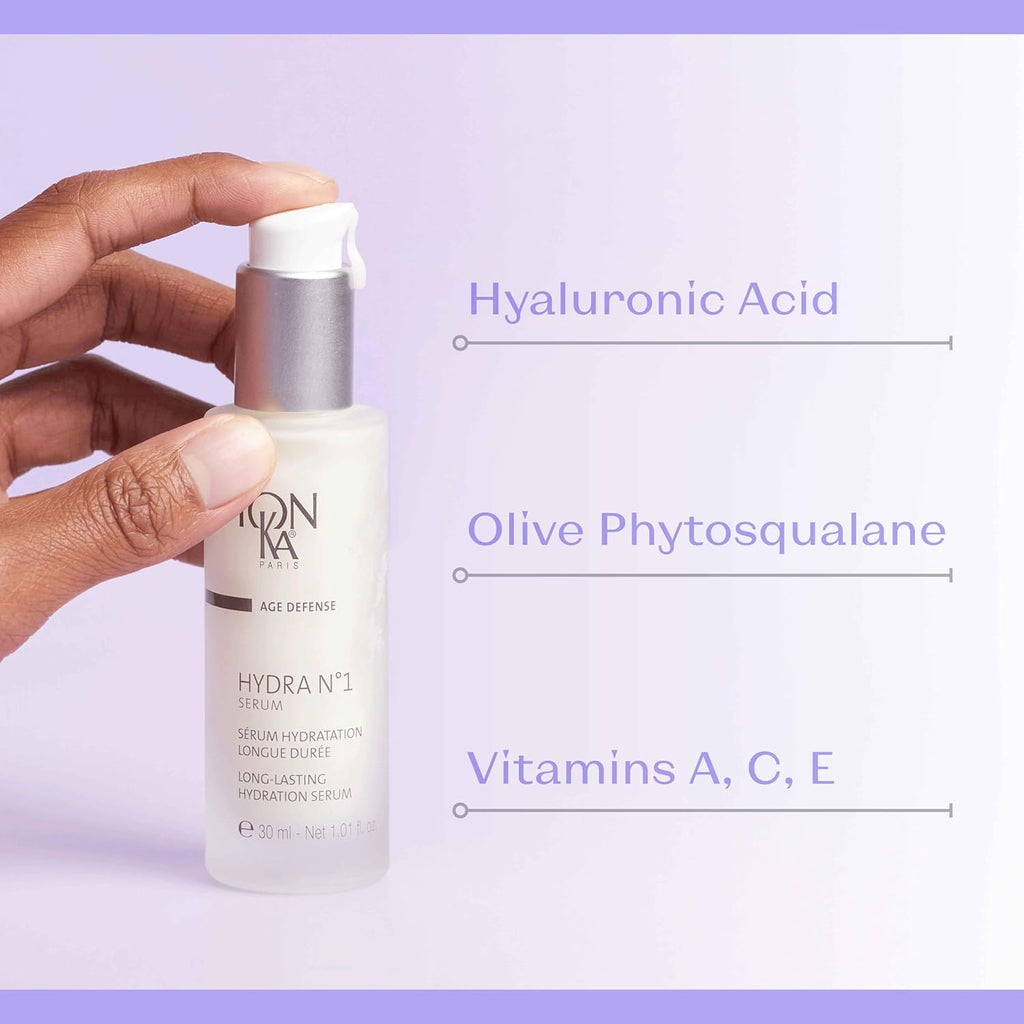 Yon-Ka Hydra N°1 Serum - Hydrating Anti-Aging Face Serum with Hyaluronic Acid & Aloe Vera | 30 ml