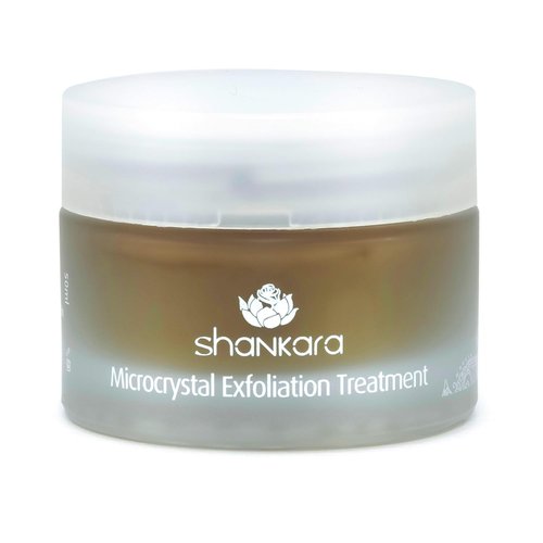 Shankara Exfoliating Face Scrub - Algae-Aloe Gel, Turmeric & Lavender for Rejuvenating Skin (50 ml)