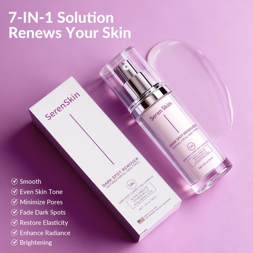 Dark Spot Remover for Face and Body, Dark Spot Corrector for Melasma, Acne Scars, Sun Spots and Age Spots, Hyperpigmentation Treatment Vitamin C Dark Spot Correcting Glow Serum, 1.0 fl oz