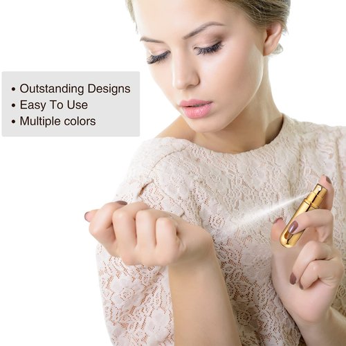Remerry 30 Pcs 5ml Refillable Perfume Atomizer Mini Refillable Spray Bottle with 10 Refill Dispenser Pump Transfer Tool Portable Small Plastic Scent Pump Bottle for Travel Outgoing(Multi Colors)
