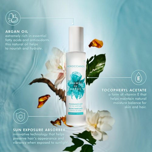 Moroccanoil Hair & Body Fragrance Mist - Luxurious Scent for All-Day Freshness | 3.4 oz