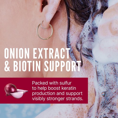 Scruples Biotin Onion Shampoo and Conditioner Bundle - Hair Growth Shampoo & Conditioner for Women to Strengthen & Hydrate - Made with Onion Extract & Biotin to Help Promote Growth (2 Pack)