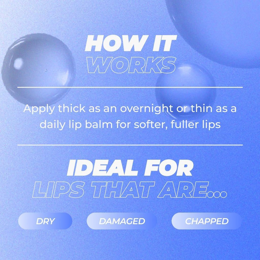 Vitamasques Lip Butter Balm Strawberry Pack of 3, Korean Lip Balm - Peptide Lip Treatment - Lip Balm Hydrating - Light Tinted Lip balm - Made in Korea - 0.33 fl.oz