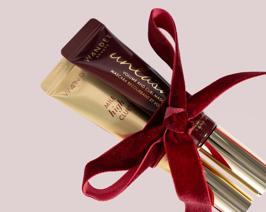 Wander Beauty Deck Your Lashes Mile High Club Length & Define + Unlashed Volume & Curl Mascara Limited Edition Gift Set, Instant Volume, Lash-Nourishing, Smudge-Proof, Water-Resistant, Cruelty Free