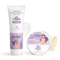 Leska Maternity Cream 2-Pack - Hydrate Stretch Mark Defense Belly Cream & Butter | 4-4.93oz for Pregnancy Months 6-9