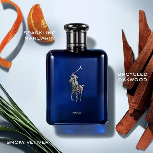 Ralph Lauren Fragrances - Polo Blue Men's Cologne - Aquatic & Fresh Parfum with Citrus, Oakwood, Vetiver