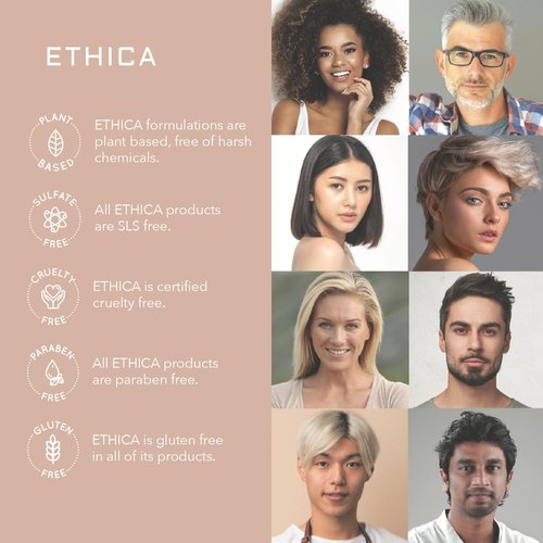 Ethica Beauty Unmask Leave In Conditioner. Deep Conditioning & Volumizing with Molecular Repair, Hair Mask, 3.4 oz
