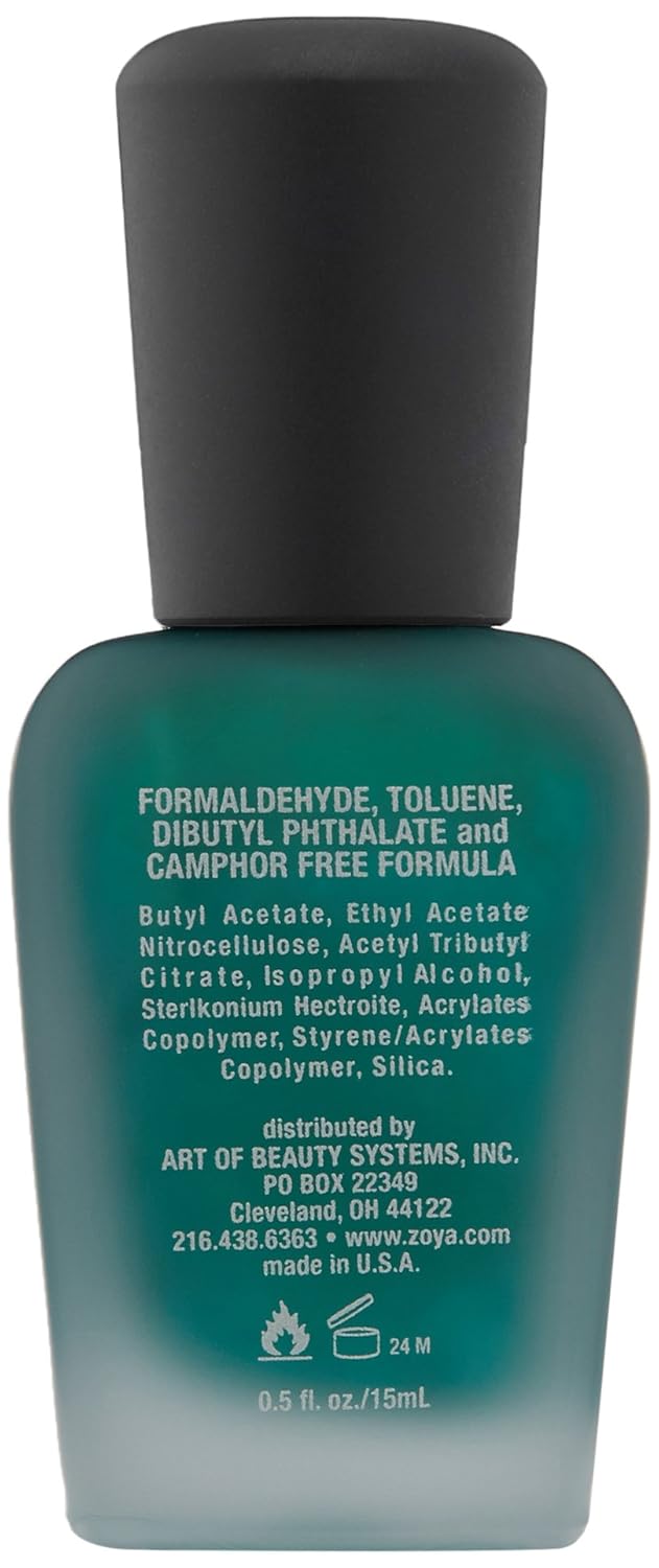 Zoya Nail Polish - Honor Matte Velvet Finish | 0.5 Fl. Oz. for Stunning Manicures