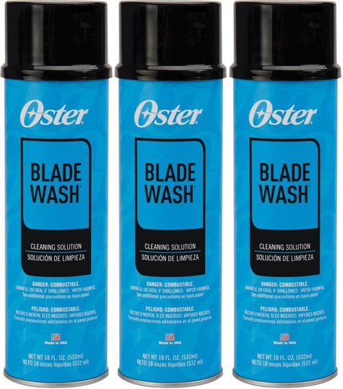 (3 Pack) Oster Blade Wash Liquid Blade Dip, 18-Ounces