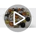 30Pcs Fall Pumpkin Ornaments - Mini Rustic Hanging Decorations for Autumn & Holiday Tree