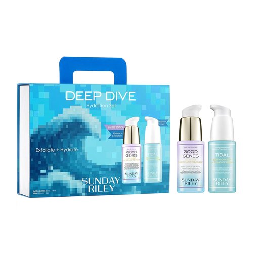Sunday Riley Deep Dive Hydration Set - Ultimate Moisturizing Solution for Glowing Skin