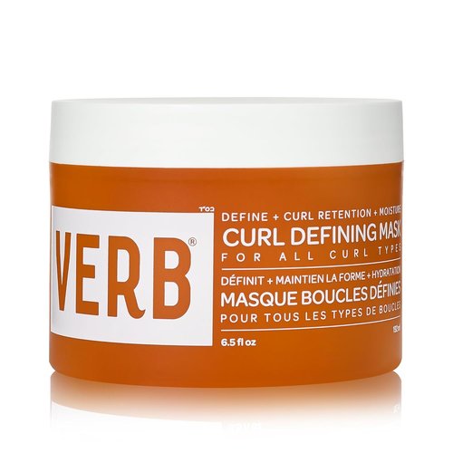 VERB Curl Defining Mask - Enhance Curl Definition & Retention - Moisturizing, Frizz Control | Vegan, Paraben-Free