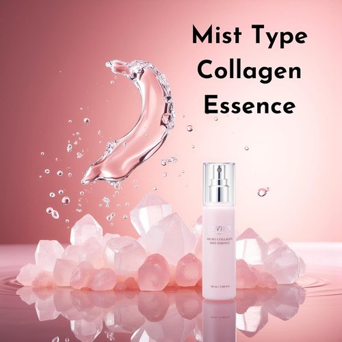 Lavien Micro Collagen Mist Essence - Hydrating Facial Spray for Redness Relief | 3.38 Fl Oz