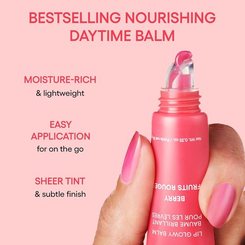 LANEIGE Lip Glowy Balm - Sheer Tinted Moisturizer with Shea Butter for Hydrated, Soft Lips