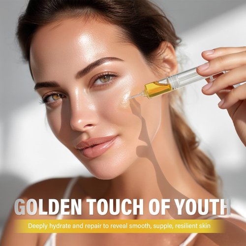 Salmon DNA Serum, Microneedling Ampoule for Wrinkles, Scars & Skin Repair for Face and Body, Intense Hydration & Anti-Aging Treatment