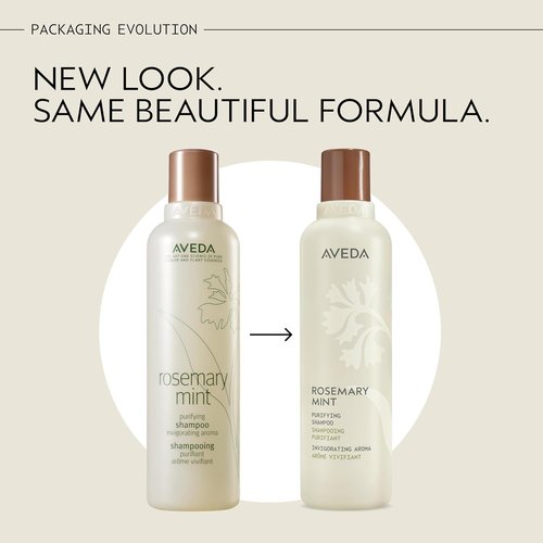 Aveda Rosemary Mint Purifying Shampoo - Clarifying Formula for Normal to Oily Hair | Gently Removes Buildup & Adds Shine