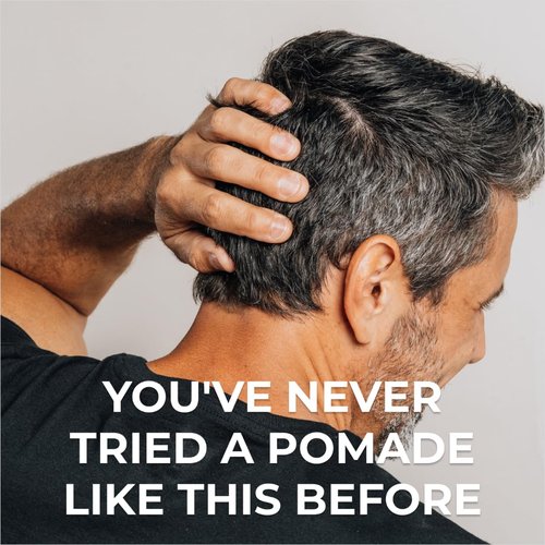 DS Labs Men's Revita Matte Pomade - Medium Hold Styling Cream with Biotin & Caffeine | 3.3 fl oz