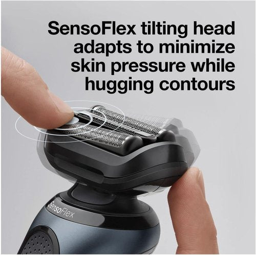 Braun Series 6 6075cc Electric Shaver - Wet & Dry, Rechargeable, SmartCare Center, Black