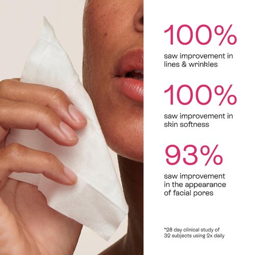 BeautyStat Triple Action Daily Exfoliating Peel Pad - Gentle AHA/BHA Formula for Uneven Tone & Fine Lines - Made in the USA
