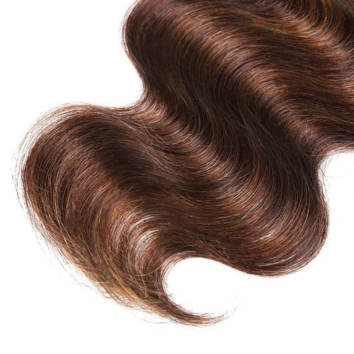 Light Brown Bundles Human Hair #1B30 Body Wave Human Hair Bundles 18 20 22 Inch Highlight Bundle Unprocessed Brazilian Remy Hair Extensions Double Weft Deals
