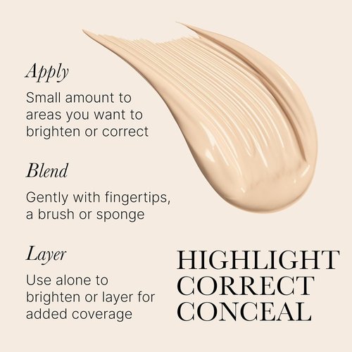 Rodial Banana Lowlighter Liquid Concealer - Mini 0.05 fl oz with Hyaluronic Acid & Vitamin E for Dark Circles
