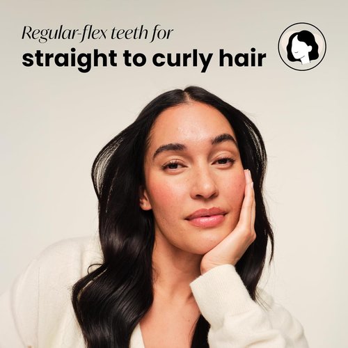 Tangle Teezer Original Detangler Brush - Versatile Hairbrush for All Hair Types | Pink Fizz